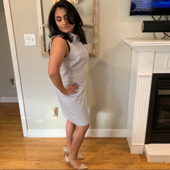 Anne Klein Striped Dress Size 12 - Picture 2 of 4